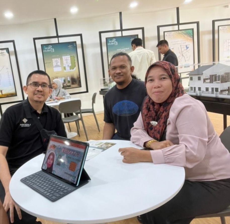Sesi konsultasi di pameran